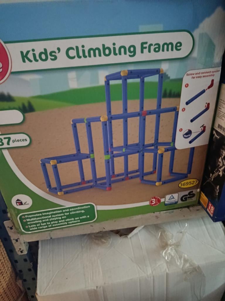 Klim frame, Ophalen