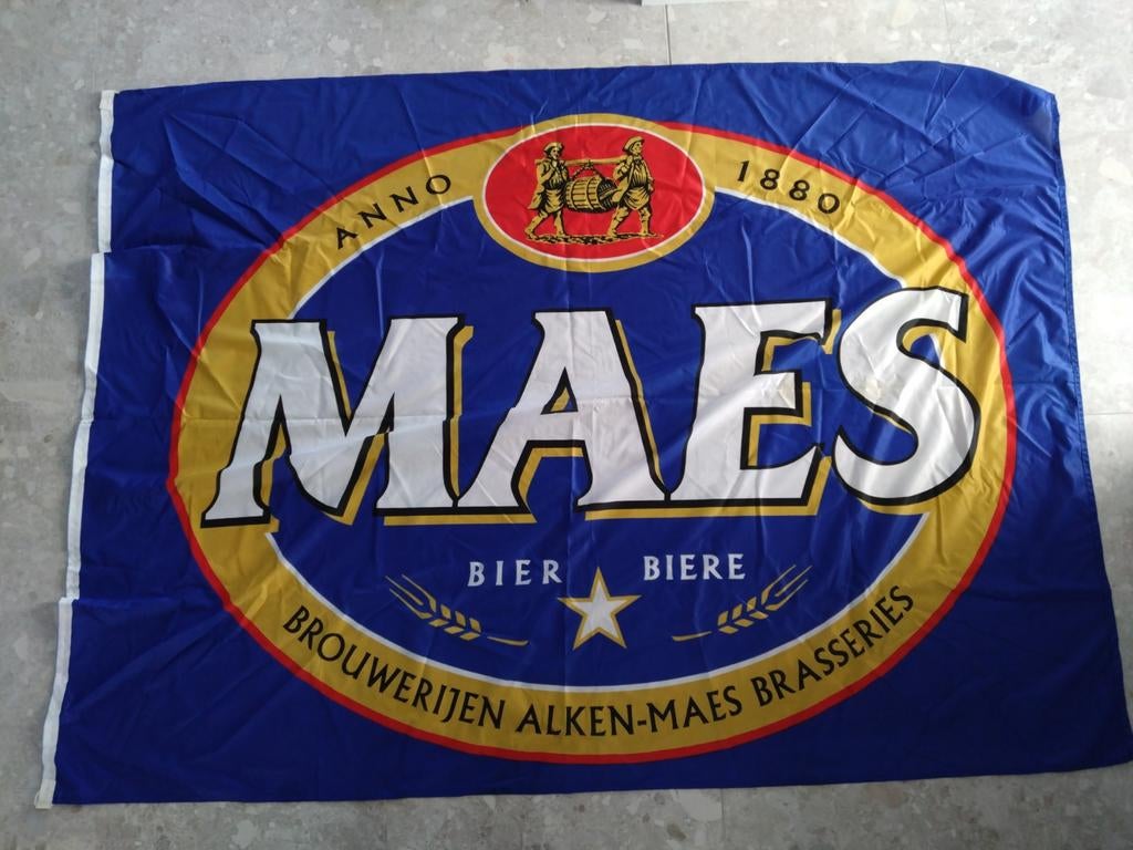 Maes vlaggen, Verzamelen, Biermerken, Ophalen