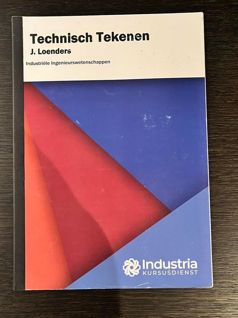 Technisch tekenen. J. Loenders, Boeken, Ophalen of Verzenden, Zo goed als nieuw
