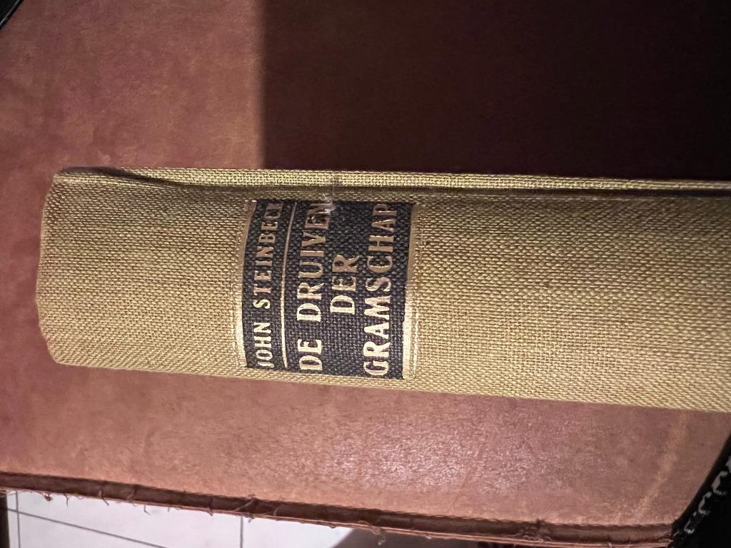 De druiven der grampschap - John Steinbeck, Boeken, Ophalen of Verzenden, Gelezen, John Steinbeck, België