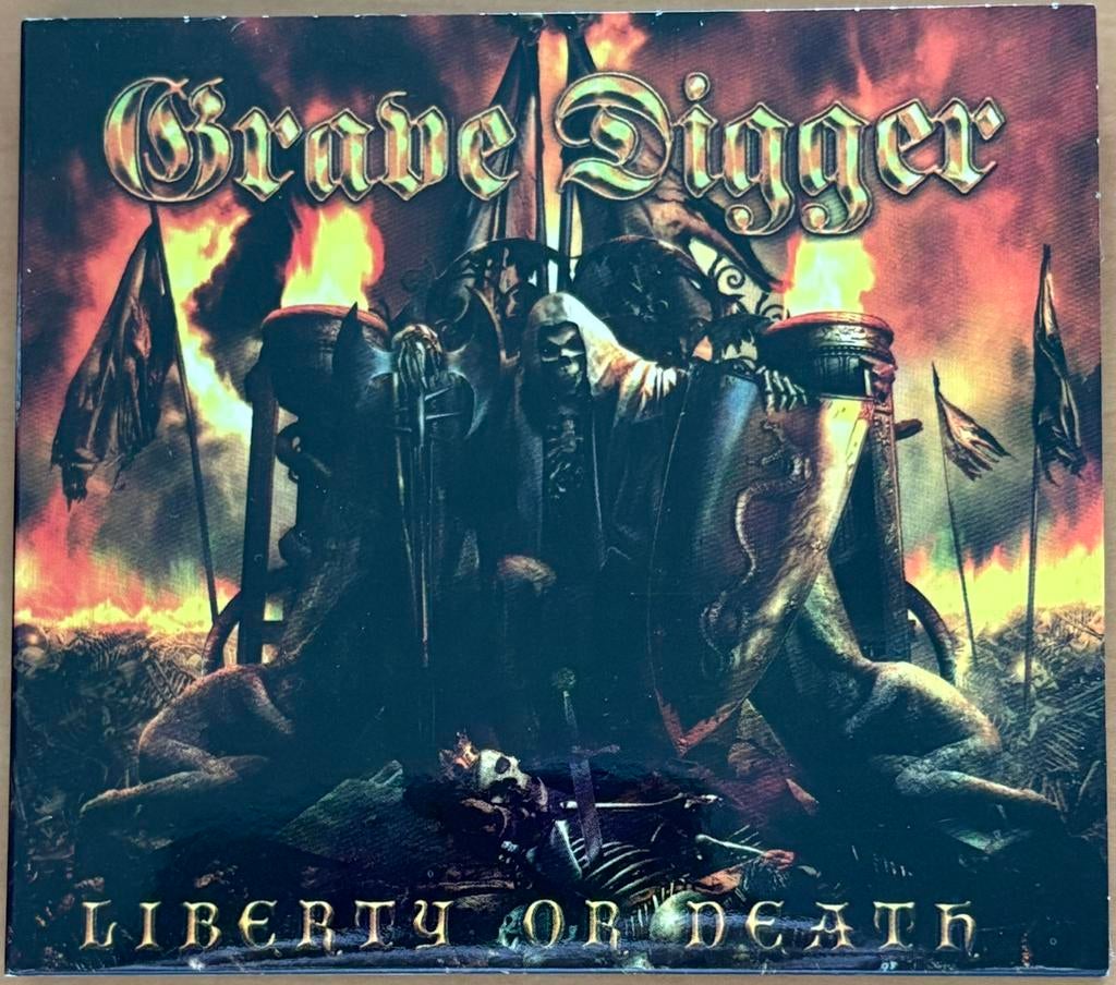 GRAVE DIGGER - Liberty Or Death, Ophalen of Verzenden, Zo goed als nieuw