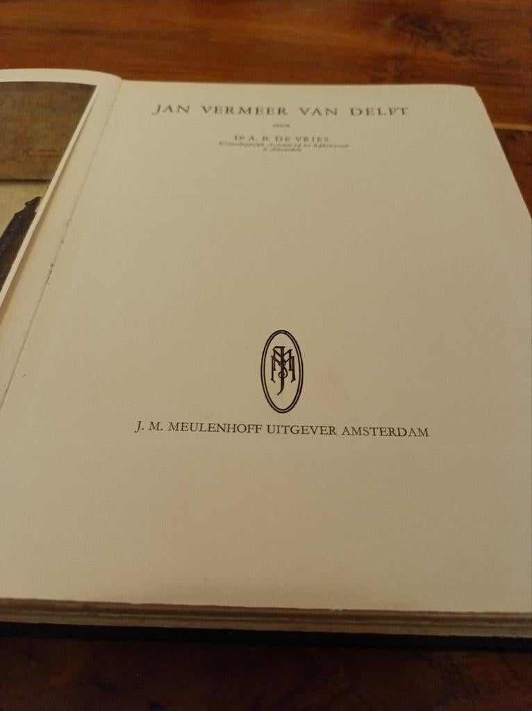 Jan Vermeer Van Delft door A.B. De Vries, Ophalen of Verzenden