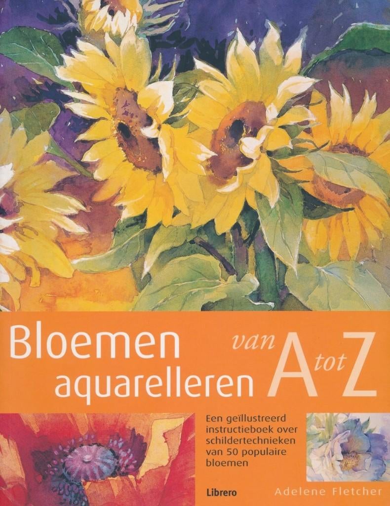 Bloemen Aquarelleren Van A Tot Z, Ophalen of Verzenden