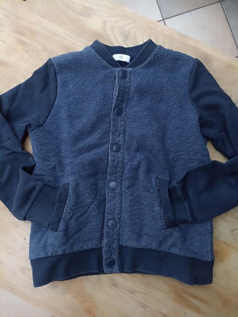 Gilet / Veste bleu marine La Redoute taille 12 ans, Garçon, La redoute, Enlèvement ou Envoi, Pull ou Veste