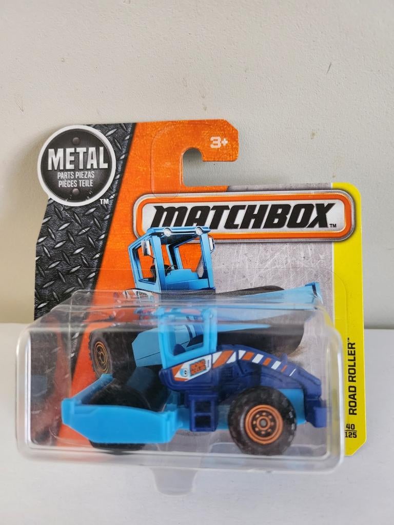 Matchbox Road Roller (2016), Hobby en Vrije tijd, Ophalen of Verzenden, Zo goed als nieuw