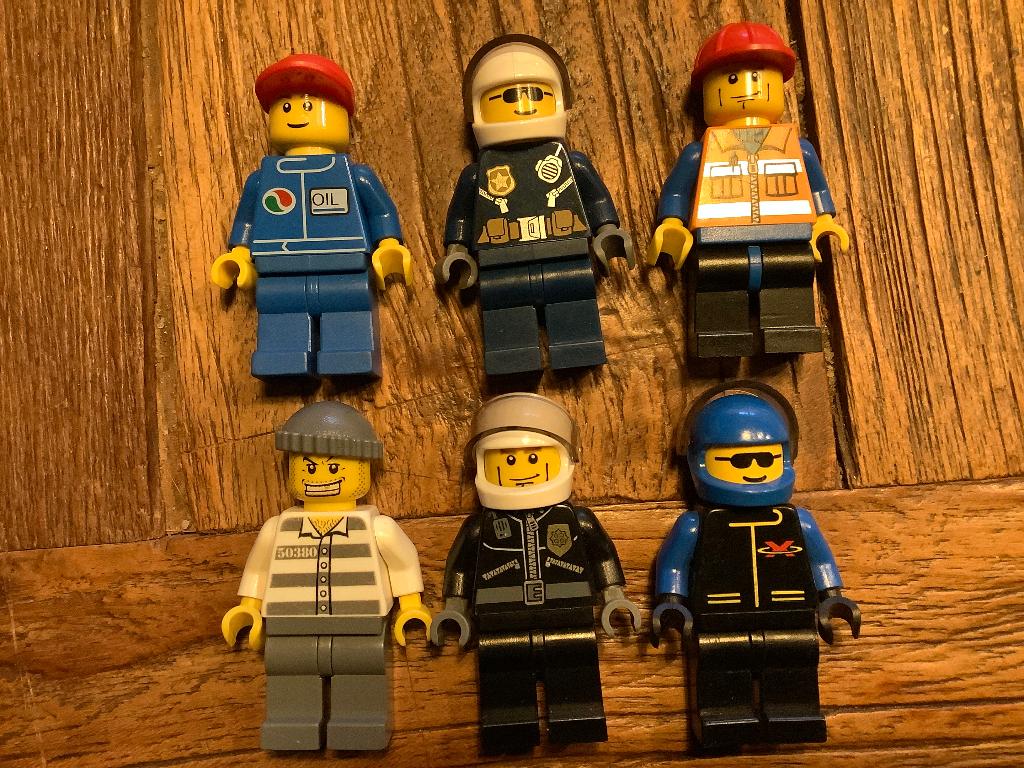 Lego figuren aanvulset 6 stuks / F3, Enlèvement ou Envoi, Utilisé, Briques en vrac, Lego