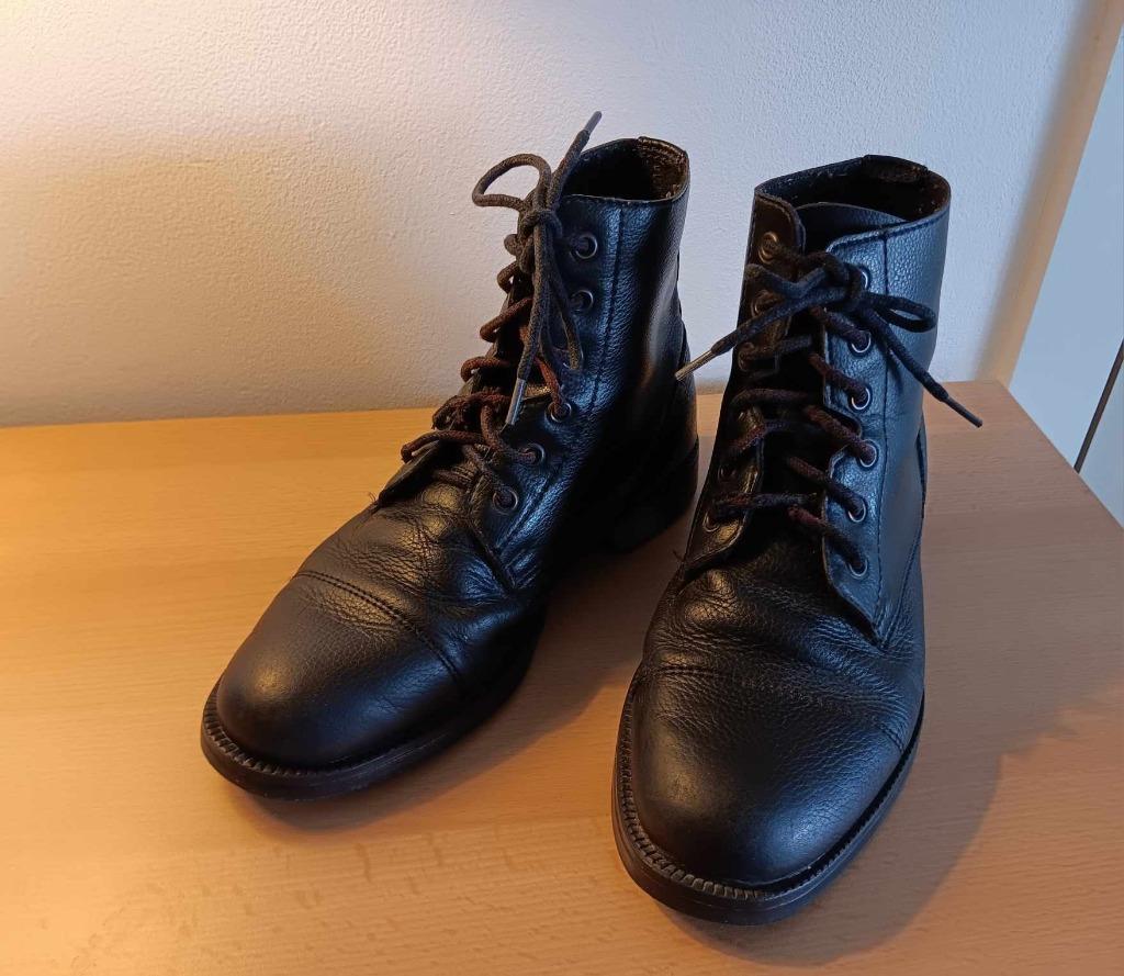 Zwarte rijlaarzen, maat 36, Kleding | Dames, Schoenen, Gedragen, Overige typen, Zwart, Ophalen of Verzenden