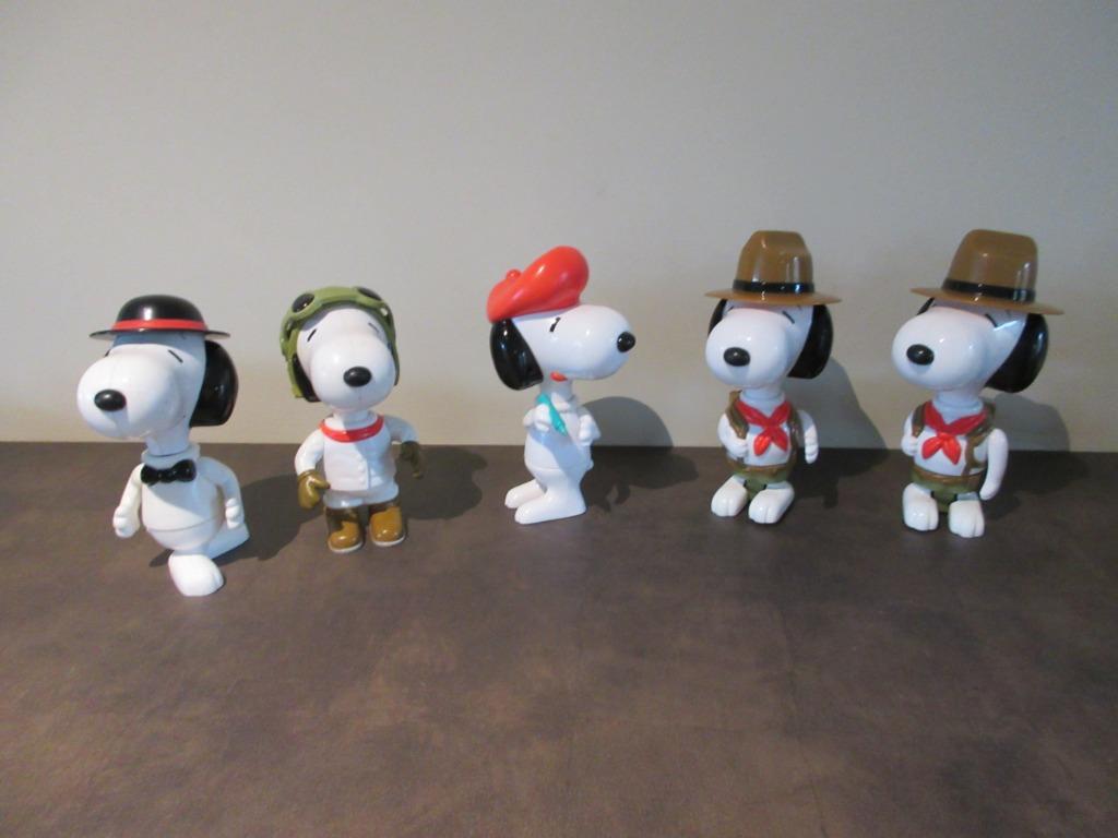 Figurines vintage UFS McDonalds 2000 Snoopy collection, Enlèvement