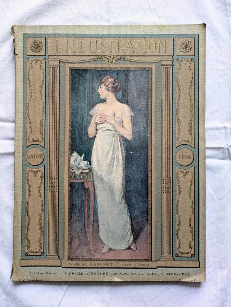 Voormalig tijdschrift L'Illustration 1914, Verzamelen, Tijdschriften, Kranten en Knipsels, Ophalen of Verzenden, Voor 1920, Tijdschrift