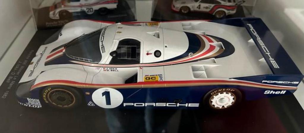 Porsche 956 Le Mans 1982 - 1/18 - Spark, Ophalen, Zo goed als nieuw, Auto