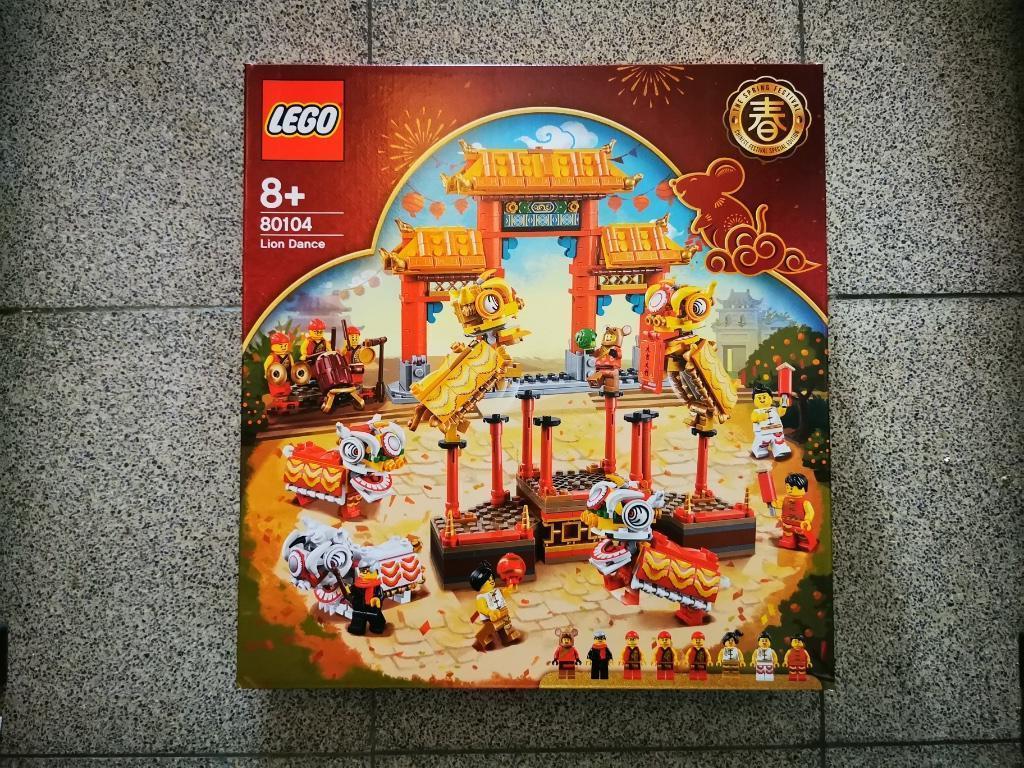 Lego 80104 Leeuwendans, Ophalen, Nieuw, Complete set, Lego