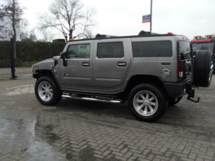 Hummer H2 Final Edition 2008, Auto's, Automaat, 4 deurs, Adaptive Cruise Control, Zwart