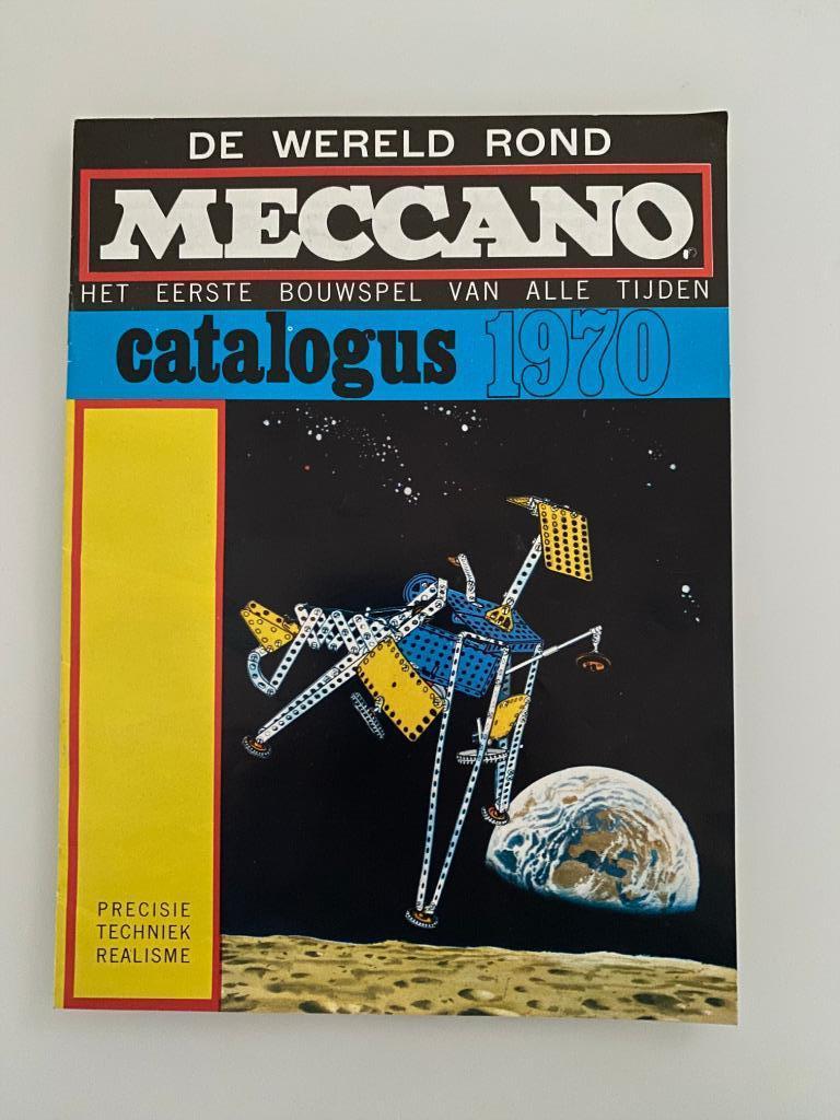 Catalogus De Wereld rond Meccano 1970 Nl, Autres marques, Enlèvement ou Envoi, Plus grand que 1:32, Utilisé