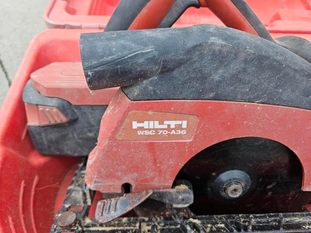 wsc 70 a36 hilti, Ophalen, Gebruikt