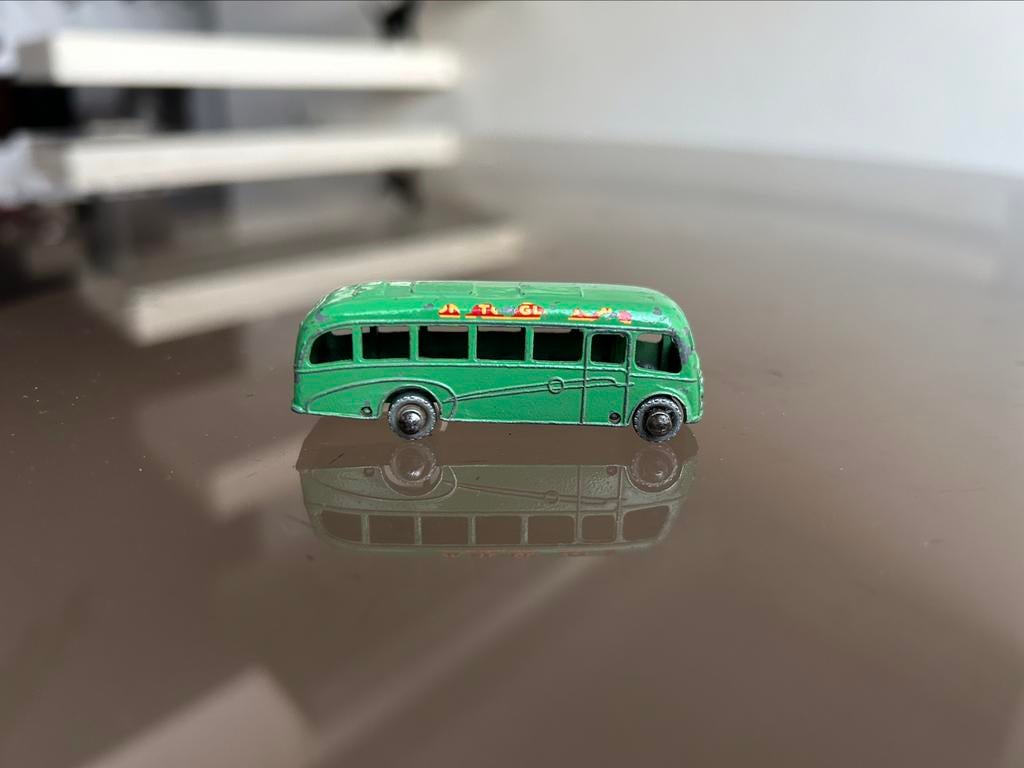 Matchbox Lesney Bedford Duple Luxury Coach nr 21-A 1956, Collections, Rétro, Enlèvement ou Envoi