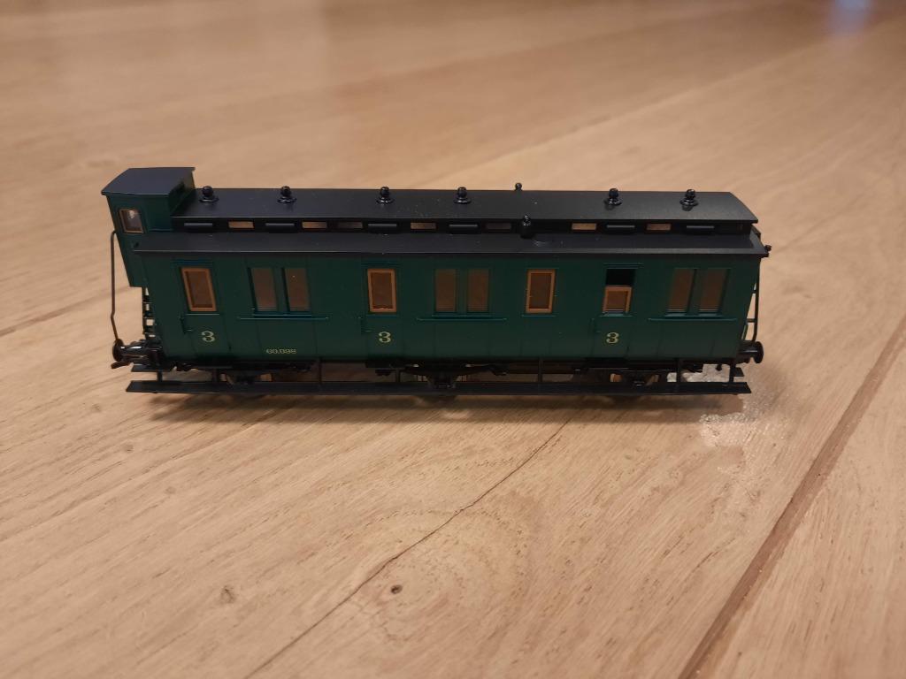 Fleischmann 935066B - voiture 3ème classe SNCB, Enlèvement ou Envoi, Comme neuf, Wagon, Fleischmann