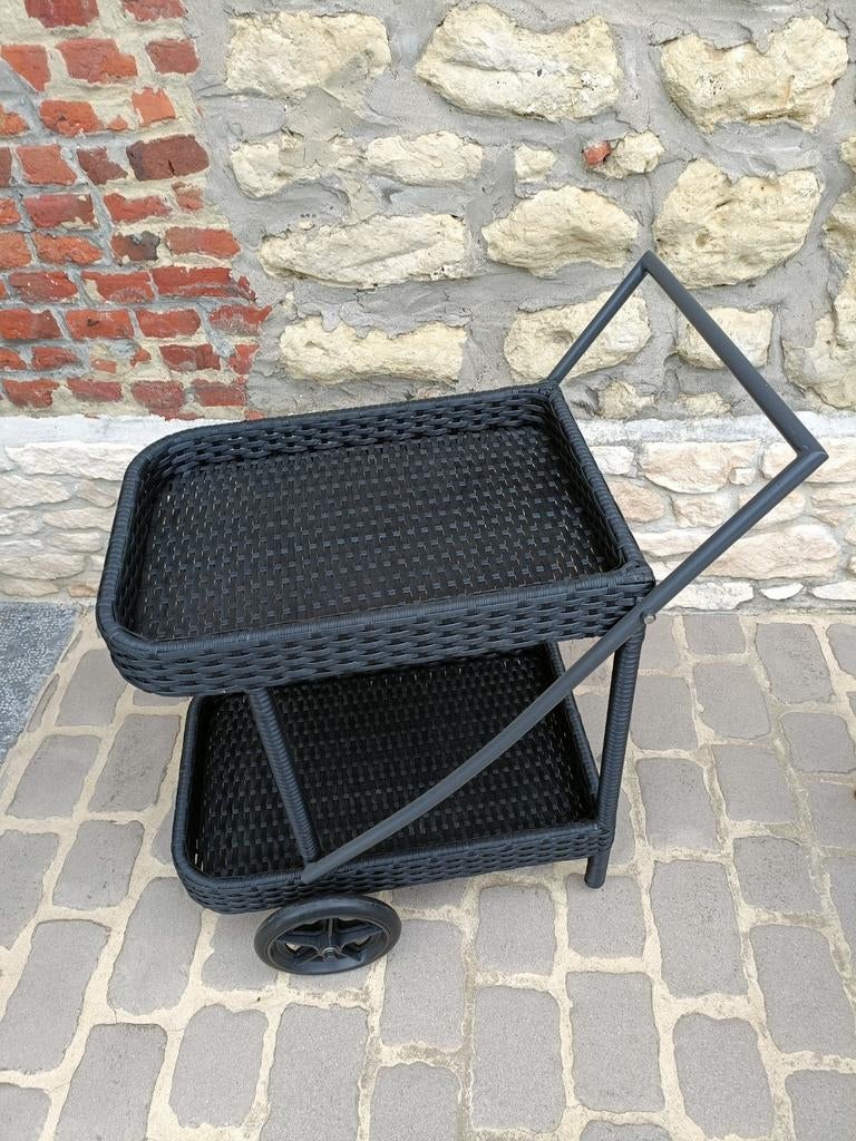 Desserte en résine tressée, Tuin en Terras, Ophalen