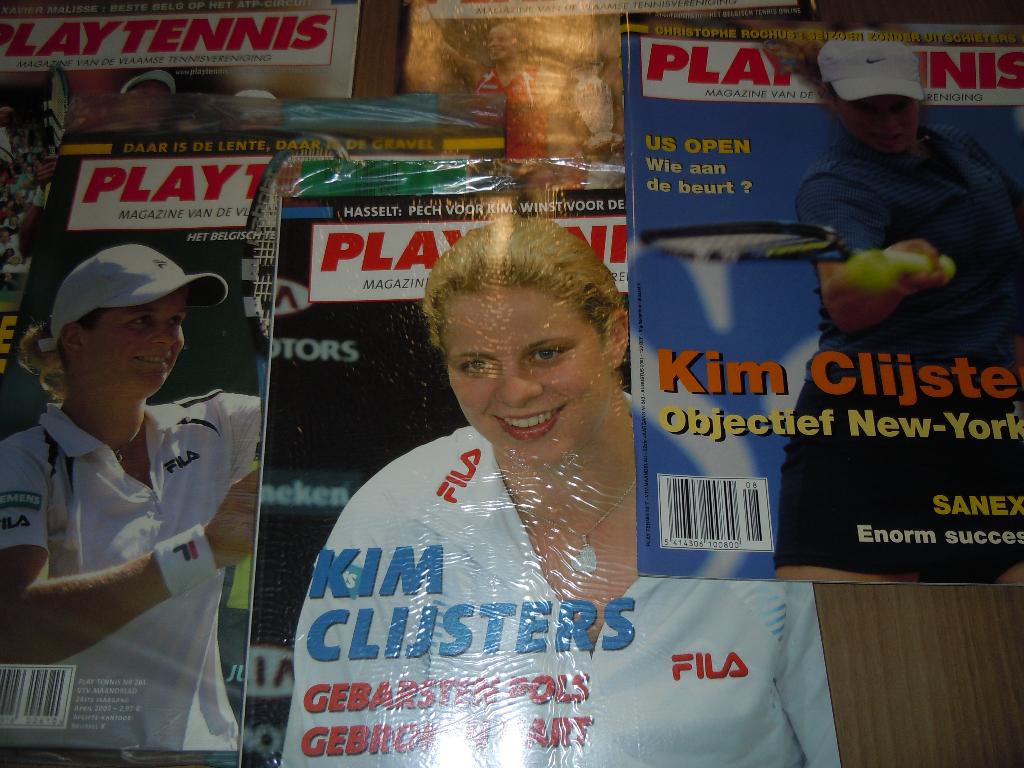 Play tennis magazines Kim Clijsters op cover, Enlèvement ou Envoi
