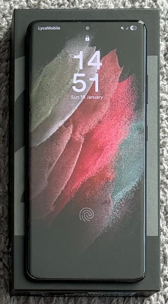 Galaxy S21 Ultra - 128 GB - Zwart, Telecommunicatie, Mobiele telefoons | Samsung, Gebruikt, Overige modellen, 128 GB, Zonder abonnement