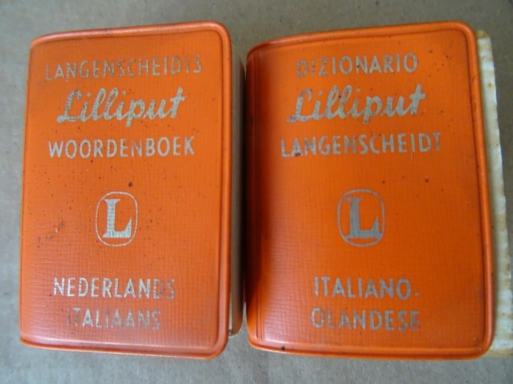 Langenscheidts Lilliput woordenboeken Nederlands Italiaans, Ophalen of Verzenden