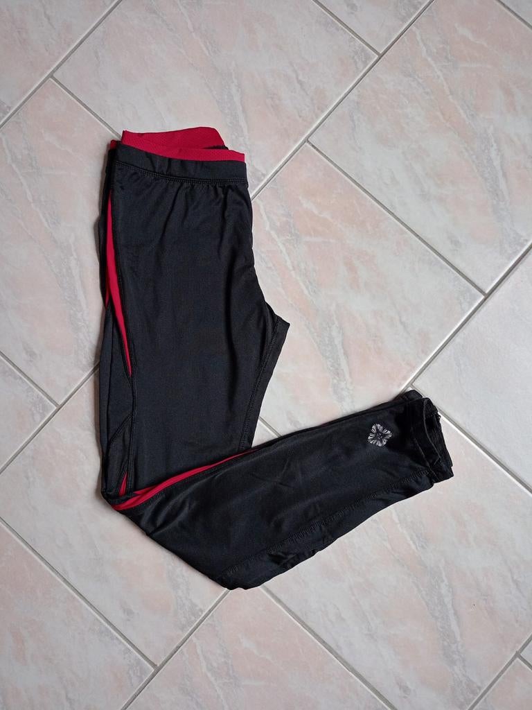 Warme legging, Verzenden, Zwart, Zo goed als nieuw, Hardlopen of Fietsen