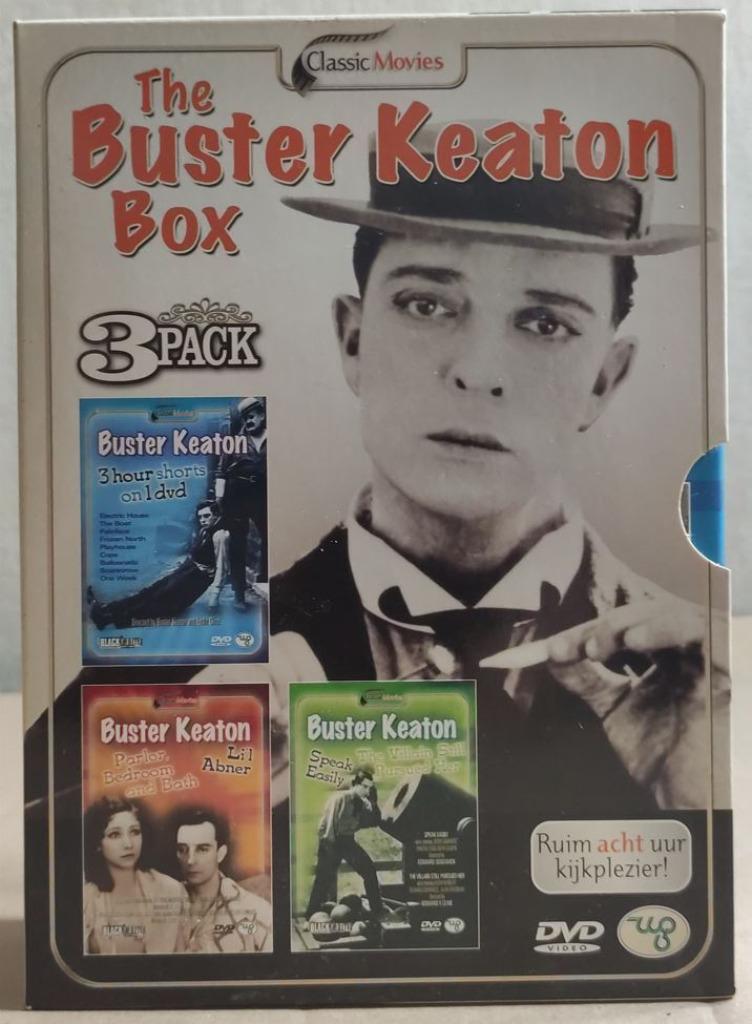 The Buster Keaton Classic Movies Box - 3 DVD, Alle leeftijden, Ophalen of Verzenden, Zo goed als nieuw, Overige genres