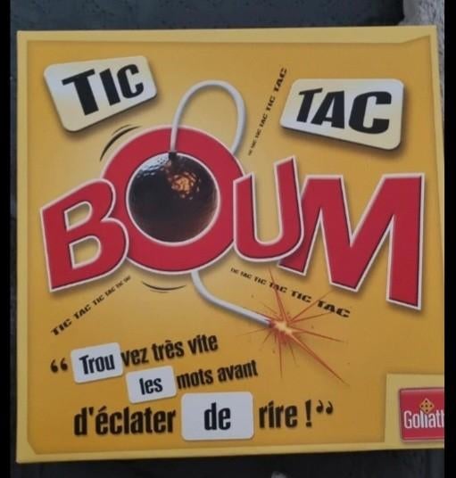 Tic Tac Boum, Hobby & Loisirs créatifs, Cinq joueurs ou plus, Enlèvement ou Envoi, Comme neuf, Goliath
