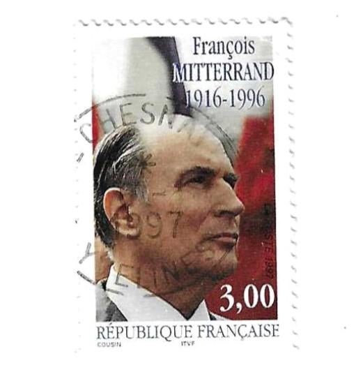 Postzegel La France, Postzegels en Munten, Ophalen of Verzenden, Gestempeld