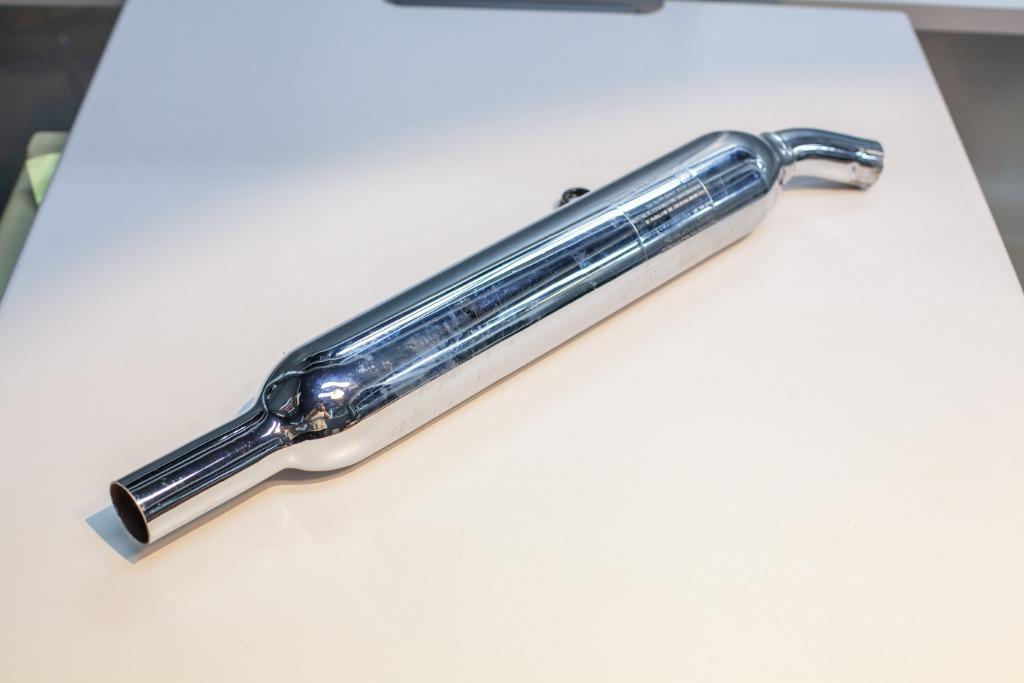 Silencieux origine Triumph Bonneville, Ophalen, Gebruikt