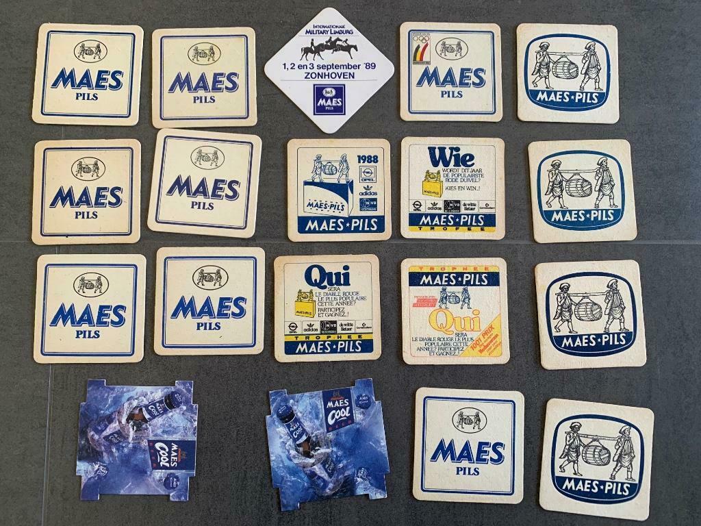 Bierviltjes Maes, Enlèvement, Utilisé, Sous-bock, Autres marques
