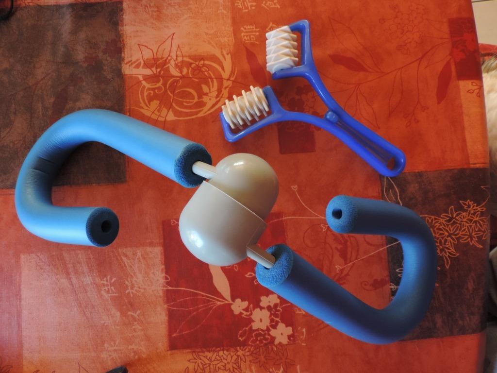 Krachtmachine + stimulator tegen cellulitis, Ophalen, Zo goed als nieuw, Apparaat