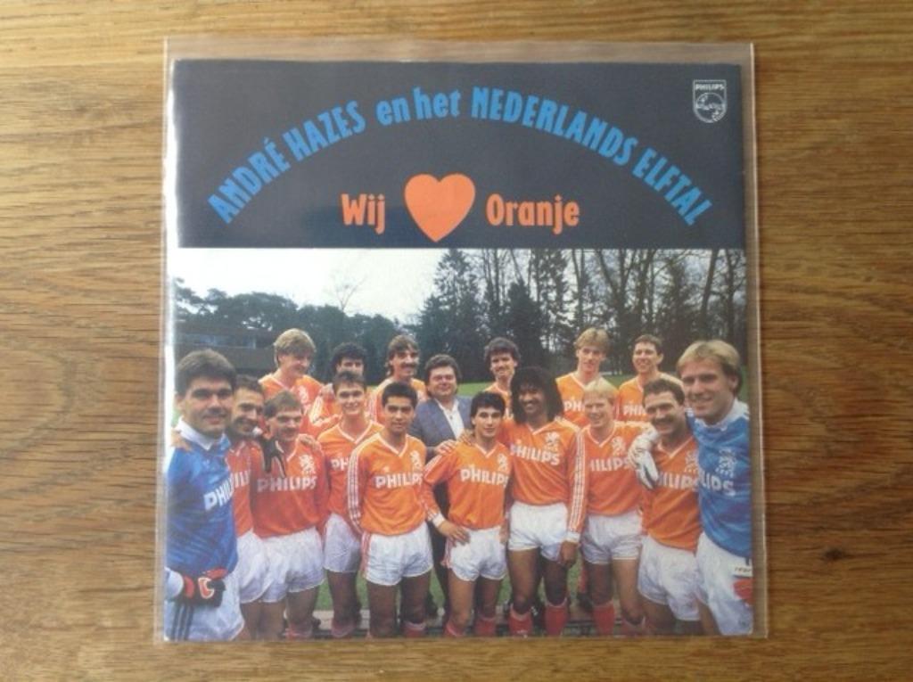 single andre hazes en het nederlands elftal, Ophalen of Verzenden, Nederlandstalig