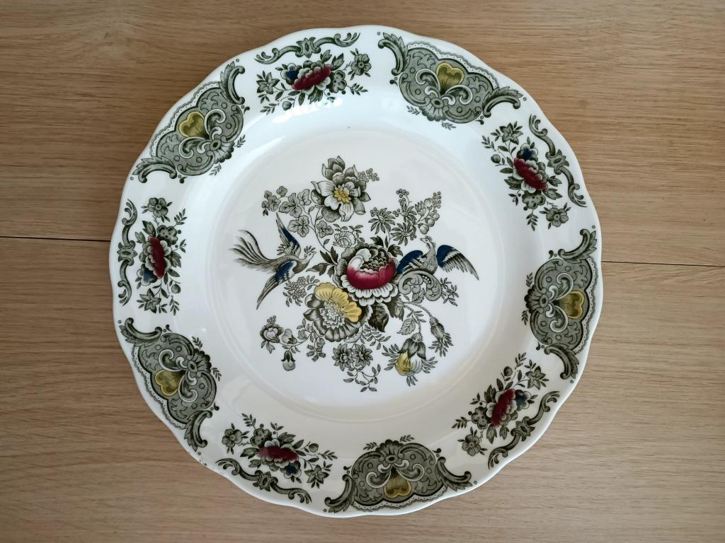 Fijn porseleinen aardewerk bord, Antiek en Kunst, Ophalen