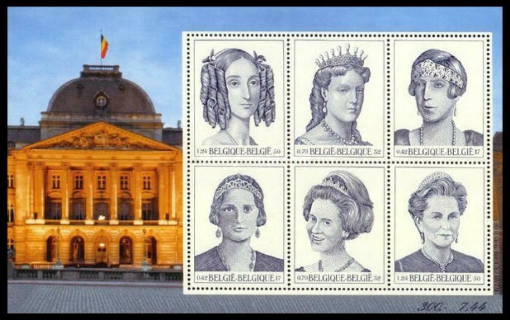 BL89 Timbres  Les six Reines Belges, Enlèvement ou Envoi, Timbre-poste, Neuf