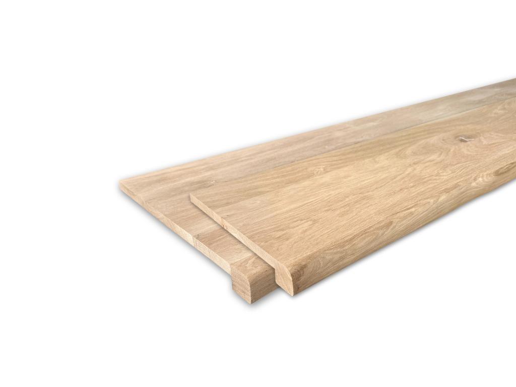 Eiken overzet vensterbank - Boom - UNIEK - 29 & 40 cm diep, Doe-het-zelf en Bouw, Plinten en Afwerking, Verzenden, Nieuw, Eiken
