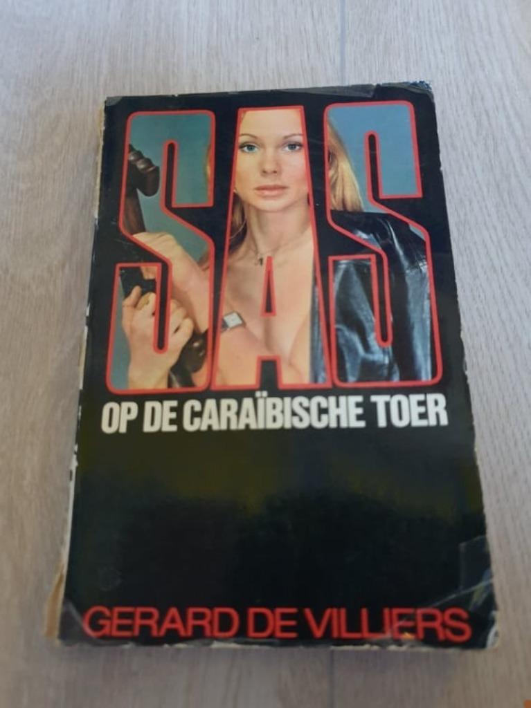 Boek SAS op de caraïbische toer, Livres, Enlèvement ou Envoi