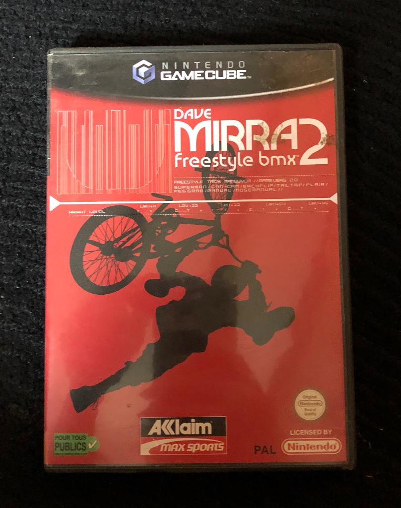Jeu gamecube Dave Mirra 2, Games en Spelcomputers, Games | Nintendo GameCube, Ophalen, Zo goed als nieuw, Sport