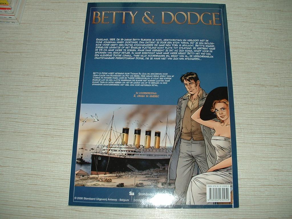 strips betty & dodge nrs 1-1 standaard uitgave, Enlèvement ou Envoi, Neuf, Thomas Du Caju