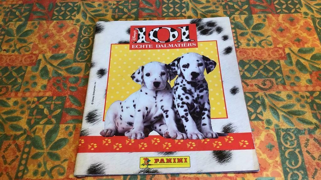 101 echte dalmatiërs (s), Ophalen of Verzenden, Gelezen, Panini, Plaatjesalbum