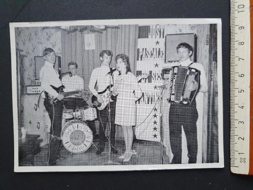 Josy Pascale et ses Pantins Viesville Accordeon, Verzamelen, Ophalen of Verzenden, 1960 tot 1980, Ongelopen, Muziek