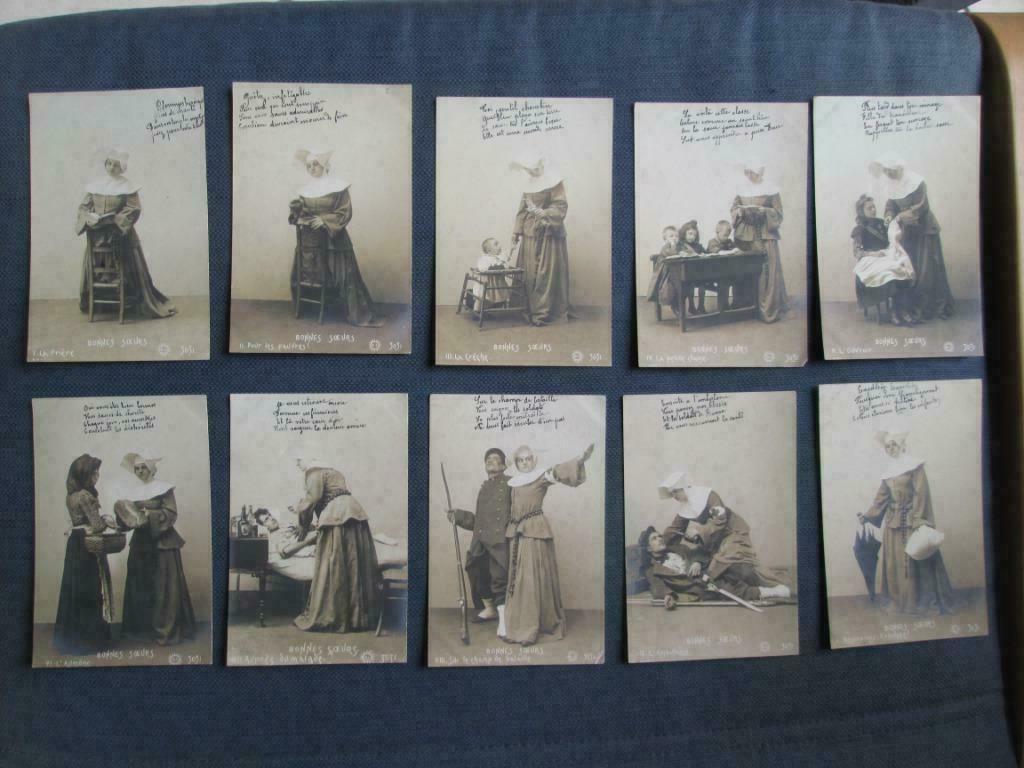 10 oude postkaarten, Verzamelen, Postkaarten | België, Verzenden