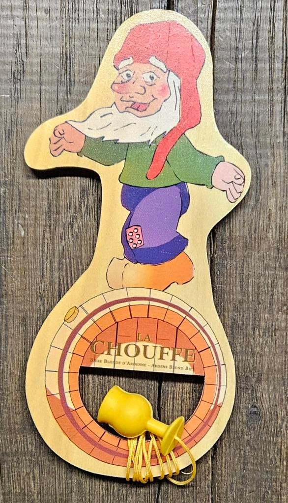 Jeu de bilboquet La Chouffe (catch ball) NOUVEAU
C'est, Enlèvement ou Envoi