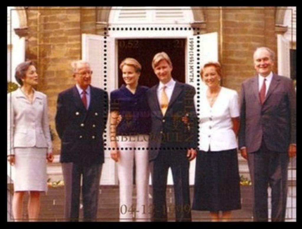 BL82 Postzegel Het prinselijk huwelijk (Filip en Mathilde), Postzegels en Munten, Ophalen of Verzenden, Frankeerzegel, Postfris