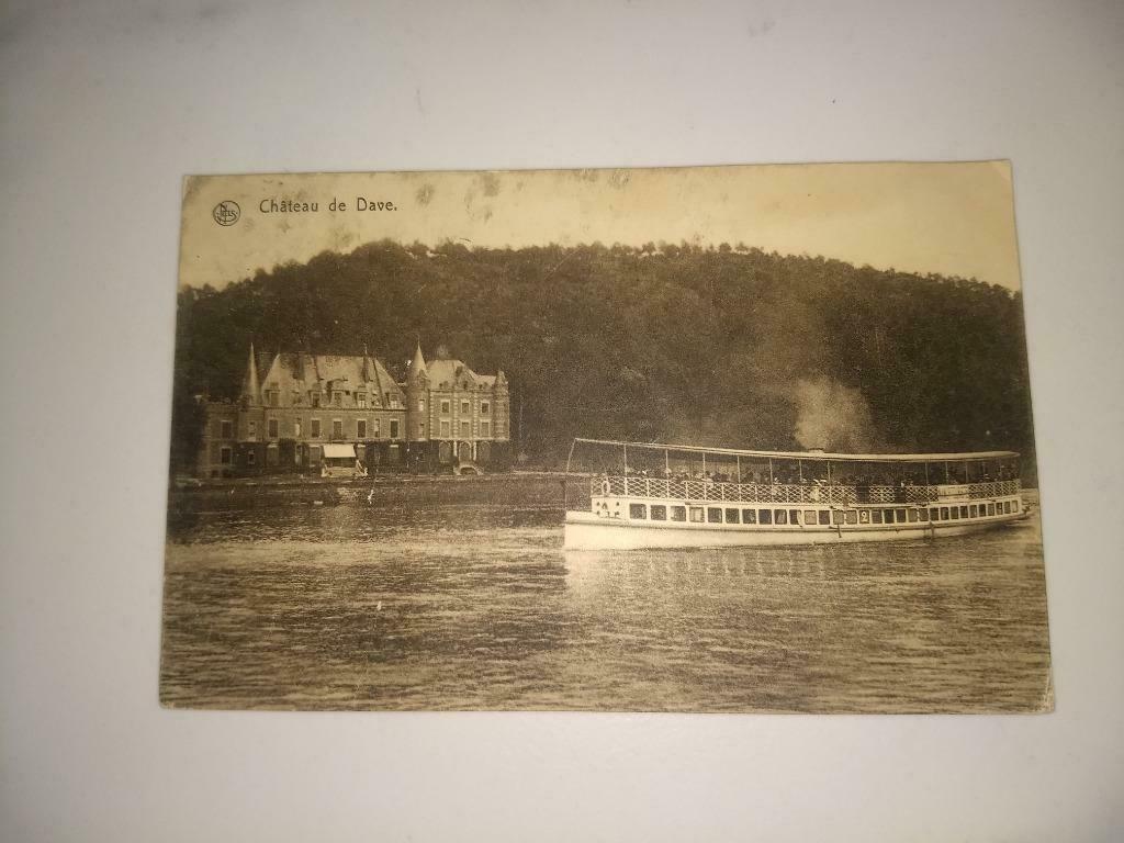 Postkaart 1912 - Dinant, chateau de Dave, Enlèvement ou Envoi, Avant 1920, Affranchie, Namur