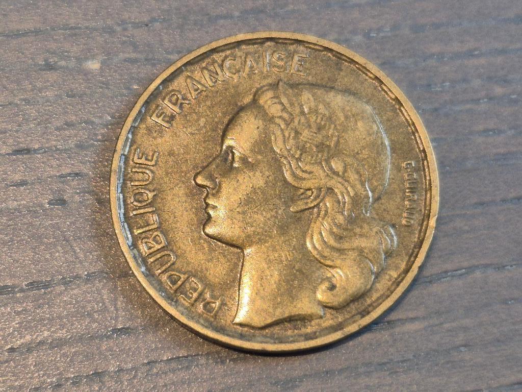 RF G.Guiraud 1952 pièce de 20 francs, Enlèvement ou Envoi, France