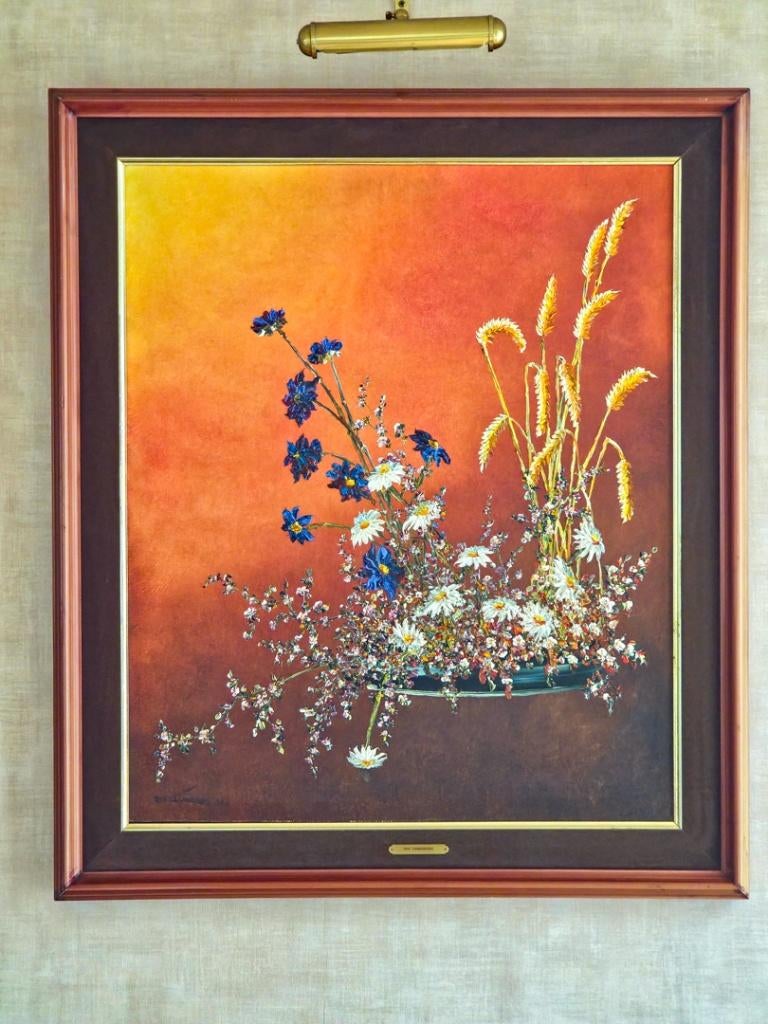 Schilderij Rik Versonnen – 1983 – 7260 cm – Gesigneerd, Enlèvement
