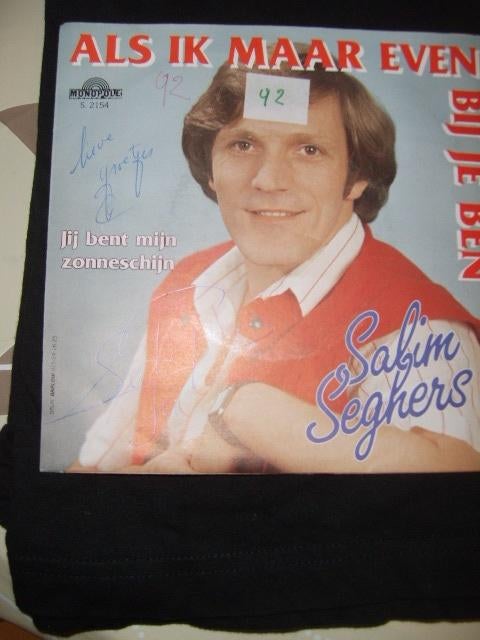Salim seghers als ik maar even bij je ben, Cd's en Dvd's, Ophalen of Verzenden, Zo goed als nieuw, Levenslied of Smartlap