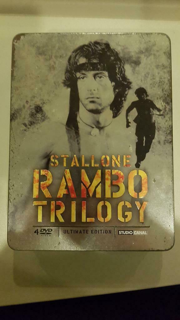 (DVD) RAMBO trilogy, special box (enkel franse ondertiteling, Ophalen