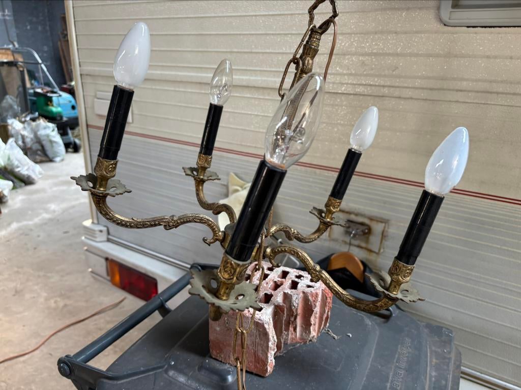Lustre de manoir ancien, annees 60, Enlèvement ou Envoi