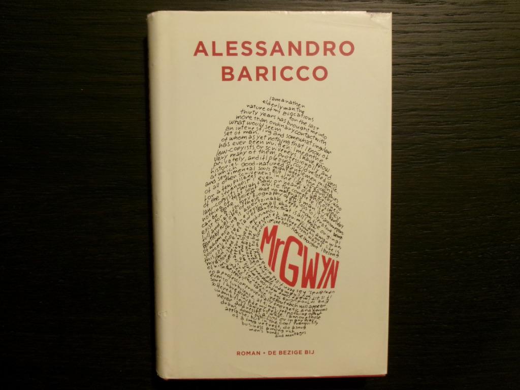 Mr Gwyn    -Alessandro  Baricco-, Ophalen of Verzenden